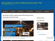 Tablet Screenshot of mgodems.org